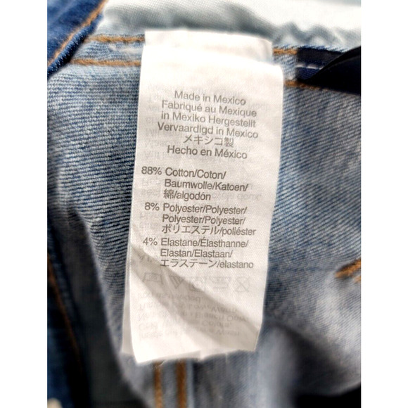 Madewell Curvy High-Rise Distressed Skinny Jeans: Drop Step-Hem Edition Size 27 - Picture 7 of 8